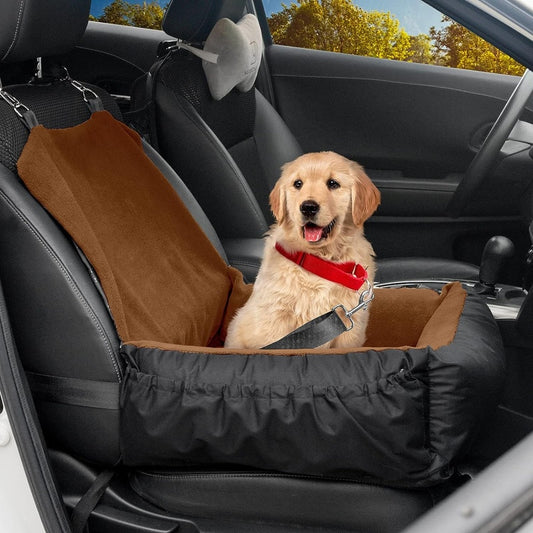 Removable Cleaning with Storage Bag Safety Belt Fixed Pet Suitable for Small and Medium Dogs Seat Travel Dog Car Bed